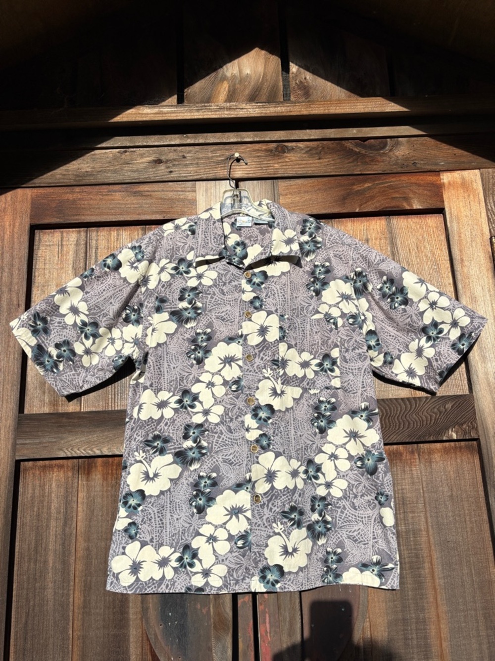 OP Sport Floral Hawaiian Shirt
